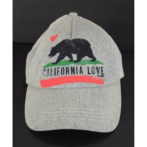 Billabong‎ Trucker Hat Cap California Love SnapBack Bear Heart Fast